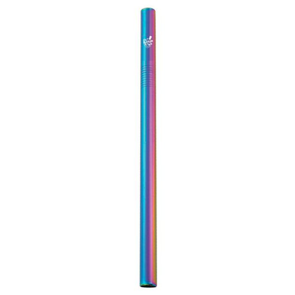 Paille Bubble Tea inox rainbow