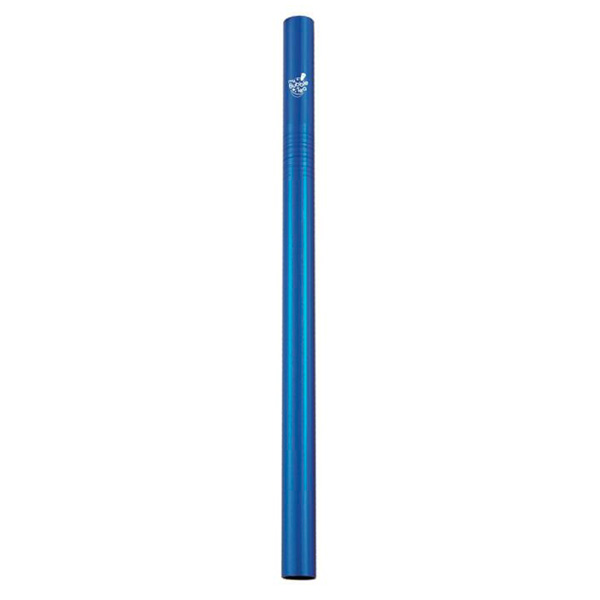 Paille Bubble Tea inox bleu