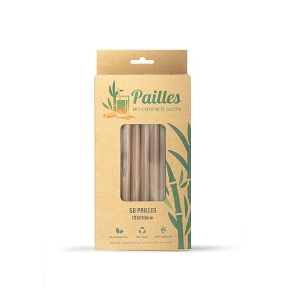 Pack de 50 Pailles Bubble Tea
